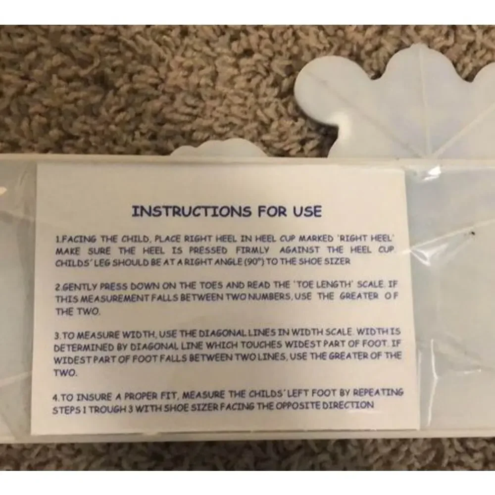 Children’s Home Shoe Sizer